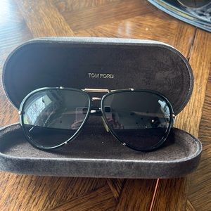 Tom Ford Black and God Aviators